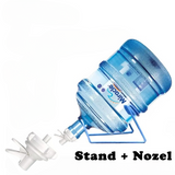 19 L Litter Water Bottle Stand And Nozzle With Stopper – Durable High Quality Dispenser With Premium Box Packaging For Home And Office Use Random Color