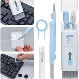 7in1 Keyboard Cleaning Kit | 7-In-1 Keyboard Cleaner Brush Kit – Multi-Function Earphone Cleaning Pen & Keycap Puller Tool Set