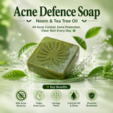 Acne Defence Soap – Neem & Tea Tree Oil