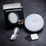 Intelligent Induction Lamp – Smart Motion Sensor Rechargeable Wireless Night Light L Sensor With Button