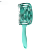 2-In-1 Scalp Massager Comb – Relaxing Hair Brush For Deep Scalp Stimulation & Improved Hair Growth (Random Color)