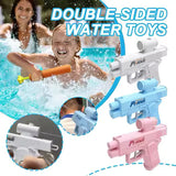 Funny Double-Sided Reverse Water Gun – Mini Tactical Prank Sprayer Toy For Kids & Adults | Summer Pool & Beach Water Fight Blaster (Random Color)