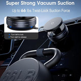Upgraded 360 Vacuum Magnetic Car Mount Phone Holder Hands Free Suction Cup
