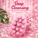 Instant Glow Massage Shower Soap – Textured Body Massage Soap For Deep Cleansing, Soft, Smooth & Refreshed Skin | Daily Body Care Soap For All Skin Types