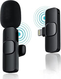 K9 Collar Wireless Microphone IPhone/Android & Type C Supported Wireless Microphone With ( I Phone Connector )