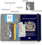 Premium Passport Wallet & Travel Document Organizer | Passport Holder With Card Slots & Cash Pocket
