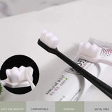 Nano Toothbrush With Travel Case | Ultra Soft Micro-Nano Bristles | Gentle Toothbrush For Sensitive Gums | Suitable For Adults & Kids | Random Color