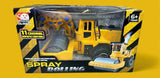 Construction Machine Roller – Remote Control Toy With Spray Effect, Heavy Duty RC Vehicle For Kids & Adults