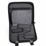 Tactical Hard Shell Pistol Carry Case With Multi Holders & Secure Zip Lock