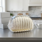 Luxury Shell Shape Tissue Box – Elegant Wave Pattern Paper Napkin Dispenser For Home & Office Decor