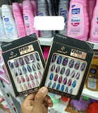 24 Pcs Professional Manicure Artificial Nails – Salon-Quality Press-On Nail Set