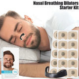 Magnetic Nose Strips,Sleepco Nasal Dilator Starter Kit / Next-Gen BreathIn Nosel Strips / Magnetic Nose Clips