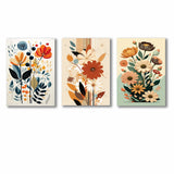 Set of 3 Premium Wall Art Photo Tiles – Modern Home Decor Sets 8x11