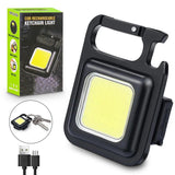 Rechargeable Mini COB Light With Box | 3in1 LED Flash Light | 3 Modes LED Torch Flashlight