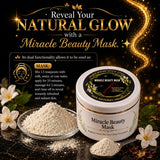 Miracle Beauty Face Mask 50g – Natural Brightening Mask For Glowing Skin, Dark Spots, Even Skin Tone & Smooth Texture