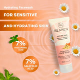 Blanca Anti Dry Skin Hydrating Facewash 100ml Gentle Cleanser For Moisturized Smooth And Healthy Skin