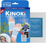 Kiyome Kinoki Detox Foot Pads | Pain-Free Cleansing Pads For Toxin Removal, Stress Relief & Improved Vital Organ Function | Red & Blueberry Variants (Random Variant)
