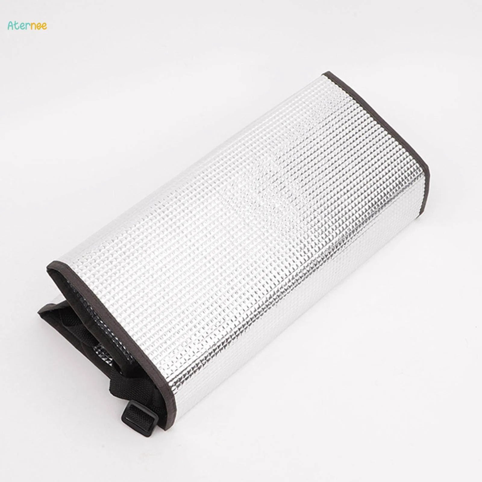 AC Outdoor Unit Sunshade Cover 3mm – Silver Foil Reflective Heat Shield & Dust Protector for Air Conditioner External Units With Clip