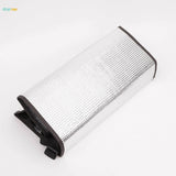 AC Outdoor Unit Sunshade Cover 3mm – Silver Foil Reflective Heat Shield & Dust Protector for Air Conditioner External Units With Clip