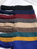 Elastic Half Niqab Bundle – Pack Of 6 Premium Chiffon Face Veils For Women | Soft Breathable Daily Wear Niqab | Random Color