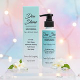 Dew Shine | Daily Radiance Boosting Moisturizing face and body wash (All Day Hydration) 120 ML