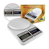 Kitchen Scale - High Precision Digital Electronic Food Weight Measurement Device Compact Portable Cooking Baking Scale Balance Tool