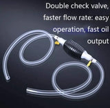 Manual Fuel Transfer Pump Kit For Petrol Diesel Oil Liquid Water Fish Tank - 1.5 Mtr