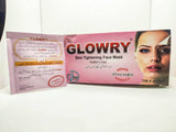 GLOWRY Skin Tightening Face Mask With Fuller’s Clay | Natural Indian Formula For Oil Control & Pore Cleansing | 100% Organic Herbal Pack