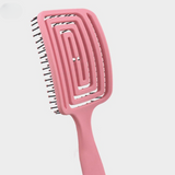 2-In-1 Scalp Massager Comb – Relaxing Hair Brush For Deep Scalp Stimulation & Improved Hair Growth (Random Color)