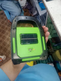 Portable Solar LED Flood Light Emergency Work Light With Carry Handle