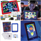 Magic Pad Create Art That GLOWS Light Up LED Board Draw For Sketch / Create / Doodle / Write / Learning Tablet