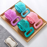 Silicone Bath Body Brush Soft Rubbing Exfoliating Massage For Back Cleaning High Quality Bathroom Accessories | Random Colour