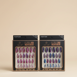 24 Pcs Professional Manicure Artificial Nails – Salon-Quality Press-On Nail Set