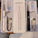Ear Cleaner High Precision Ear Wax Removal Tool With Camera With LED Light Wireless Cleaner Smart Ear Cleaning Kit (Random Color)