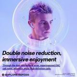 Air39 Wireless Earbuds | Bluetooth 5.3 | Clear Sound | Heavy Bass | Noise Reduction | LED Display - Random Color