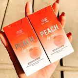 3 In 1 Shijing Peach Lip Balm – 3-In-1 Moisturizing, Hydrating, Protective & Nourishing Lip Care With Vitamin E – Natural Peach Flavor, Organic, Vegan & Cruelty-Free