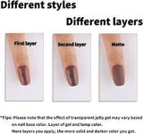 24 Pcs Matte Perfection – O.TWO.O Brown Nail Polish For A Luxe Look | Best Nails For Women