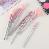 Sweet Beauty 07 PCs Makeup Brush Set | Complete Brush Kit For Professional And Beginner (Random Color)