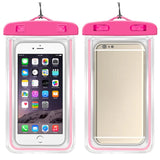Water Proof Cover Bag for Mobile - Max screen size could be 6.2 inches - Random Color