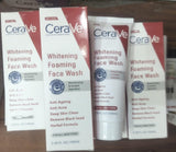 Cerave Whitening Foaming Face Wash 100ml Anti Ageing Anti Acne Deep Skin Clean