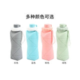 Silicone Folding Bottle | 600ML Silicon Foldable Bottle | Smart Travel Bottle Collapsible Design (Random Color)