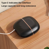 Mini Hair Straightening Comb Wireless Charging Portable Multifunctional Hair Care Styling Comb (Random Color)
