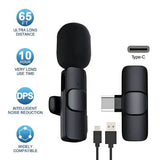 K9 Collar Wireless Microphone IPhone/Android & Type C Supported Wireless Microphone With ( I Phone Connector )