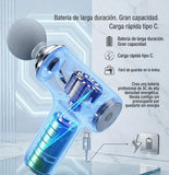 4-In-1 Rechargeable Massage Gun – Multi-Functional Deep Tissue Body Massager With 4 Massage Heads, Type-C Charging & Long Battery Life