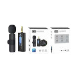 K35 High Quality Collar Wireless Single Microphone - Electronic Accessory Designed For Audio Recording And Daily Streaming Routine