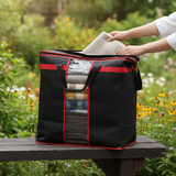 Large Storage Bag Organizers – Heavy-Duty Clothes & Blanket Storage Solution | Foldable, Spacious, Durable