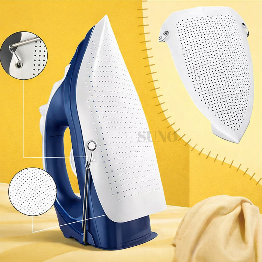 Teflon Iron Cover Protector | Non Stick Garments Care Cover For Iron | Heat Resistant Ironing Shoe For Clothes Protection - Premium Quality