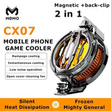 Magnetic Phone Cooler Fan Case Yellow CX07 Gaming