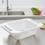 Sink Colander Strainer Basket | Vegetables, Fruits, Pasta & Drying Rack | Durable Kitchen Tool