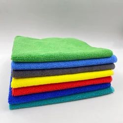 Premium Microfiber Cleaning Cloth 40x60 Cm – Ultra Absorbent, Scratch-Free, Lint-Free Multipurpose Towel For Car & Home Use Pack Of 20